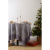 Скатерть из хлопка фиолетово-серого цвета с рисунком Tkano Щелкунчик, New Year Essential, 180х180 см