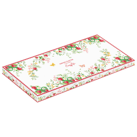 Блюдо прямоугольное jardin des fraises, 36х15 см