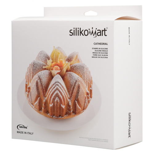 Форма для приготовления пирогов и кексов Silikomart Cathedral 22 х 10 см силиконовая