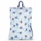 Рюкзак складной Mini maxi sacpack leaves blue