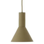 Лампа подвесная FRANDSEN lyss, 18х23 см, оливковая матовая