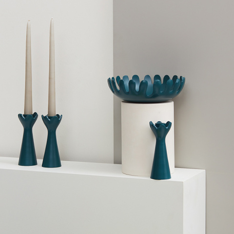 Блюдо laminaria, D22 см, глубоководный