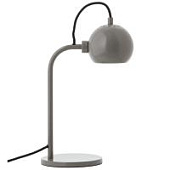Лампа настольная FRANDSEN ball, 24х34 см, темно-серая глянцевая