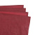 Скатерть на стол из умягченного льна с декоративной обработкой бордового цвета essential, 143х143 см