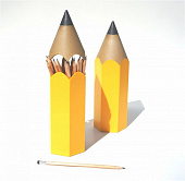 Подставка для карандашей Dinsor, желтая