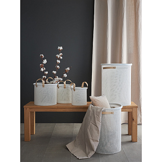 Корзина для хранения sustainable collection, D27х25 см, молочная