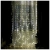 Гирлянда Luazon Lighting Занавес роса на крючках с пультом, 2,8×3 м