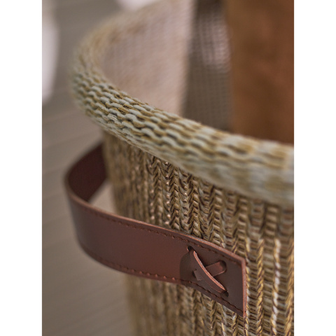 Корзина для хранения sustainable collection, D37х52 см, бежевая