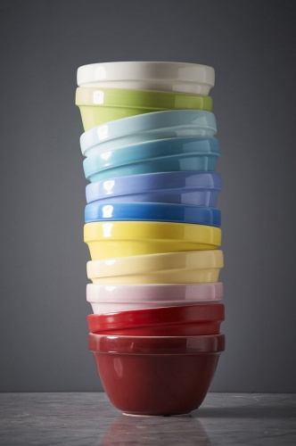 Миска керамическая Colour Mix 16 см светло-голубая