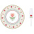 Блюдо для торта с лопаткой flowery, 31 см