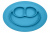 Детская тарелка EZPZ Mini Mat, синяя