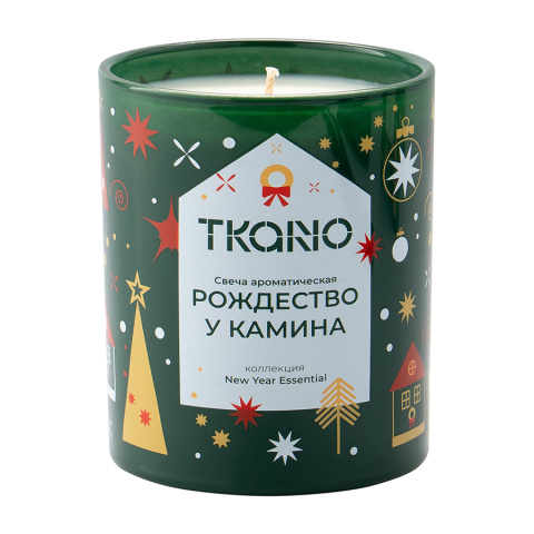 Свеча ароматическая Рождество у камина из коллекции new year essential