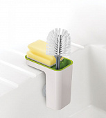 Органайзер для раковины Sink Pod, бело-зеленый