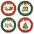 Набор десертных тарелок christmas heritage, D20 см, 4 шт.
