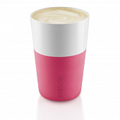 Чашки для латте Eva Solo 2 шт 360 мл розовые