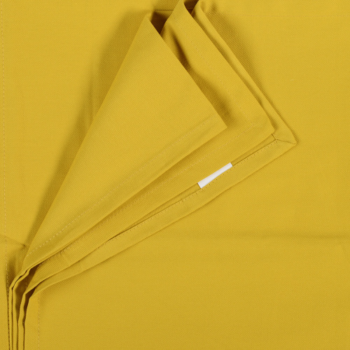 Скатерть на стол горчичного цвета из коллекции wild, 170х170 см