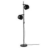 Лампа напольная ball double, 149хD18 см, черная матовая