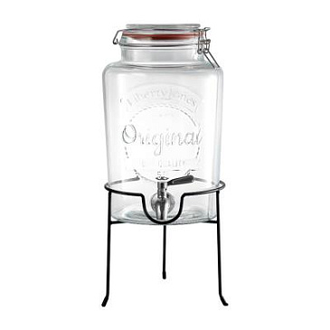 Диспенсер для напитков с подставкой maison jar, 5 л