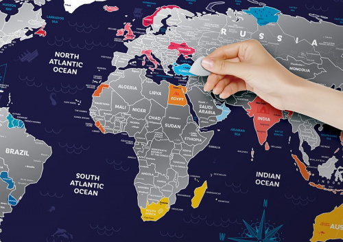 Карта мира  1DEA Holiday World 