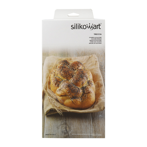 Форма для выпекания хлеба Silikomart Treccia 29 х 15,6 х 8,3 см силиконовая