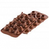 Форма Silikomart для приготовления конфет mr&mrs brown, 21,5 х 10,7 х 4,2 см, силиконовая