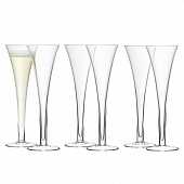 Набор бокалов-флейт для шампанского LSA International Bar, 6 шт