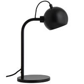 Лампа настольная FRANDSEN ball, 24х34 см, черная матовая