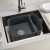Контейнер для мытья посуды Wash&Drain, темно-серый