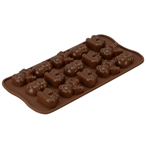 Форма Silikomart для приготовления конфет Choco Winter силиконовая