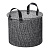 Корзина для хранения sustainable collection, D32х28 см, черная