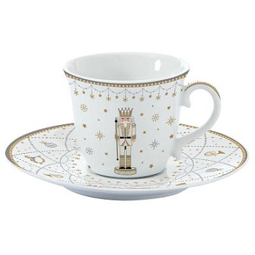 Чашка с блюдцем royal nutcracker, 200 мл
