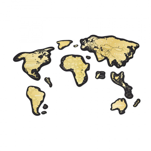 Скретч-карта мира Travel Map Magnetic World
