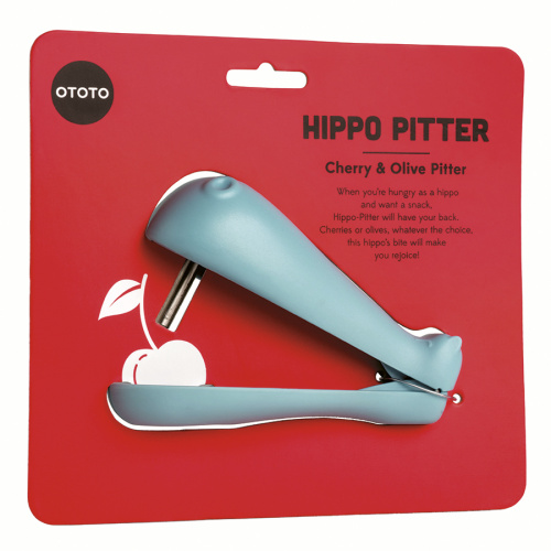 Приспособление для удаления косточек из вишни и оливок ototo, hippo pitter