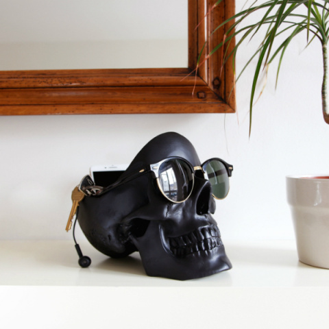Органайзер для мелочей skull, черный