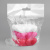 Свеча фигурная Bubble Heart 6 см, бело-розовая