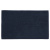 Коврик для ванной ворсовый из чесаного хлопка темно-синего цвета из коллекции Tkano Essential, 50х80 см