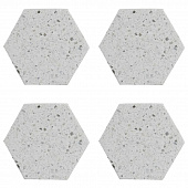Набор из 4 подставок из камня Typhoon Elements Hexagonal 10 см