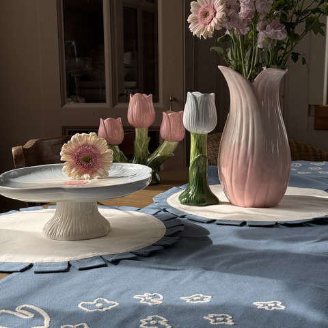 Дорожка на стол Незабудки из коллекции ethnic, 45х150 см