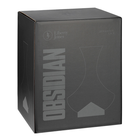 Декантер obsidian, 1,5 л