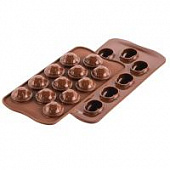 Форма Silikomart для приготовления конфет Amleto, 24 х 11 х 2,7 см, силиконовая