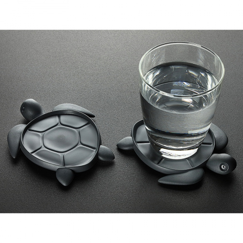 Подставка под стаканы save turtle, темно-серый
