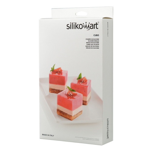 Форма для приготовления пирожных Silikomart Cube 5 х 5 см силиконовая