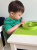 Детская тарелка и коврик 2в1 EZPZ Happy Mat, зеленая