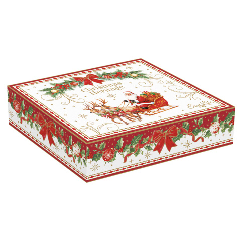 Поднос декоративный christmas heritage, 14х11 см