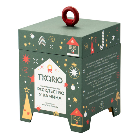 Свеча ароматическая Рождество у камина из коллекции new year essential