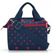 Сумка allrounder cross mixed dots red