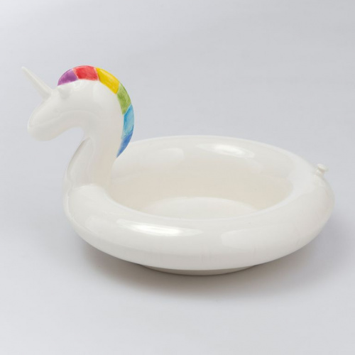 Миска керамическая Floatie Unicorn