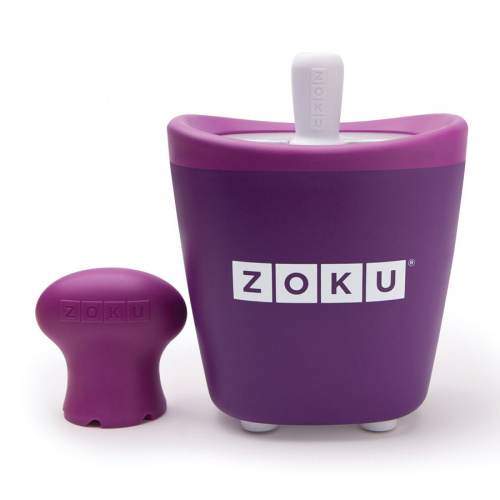 Набор ZOKU для приготовления мороженого Single Quick Pop Maker, фиолетовый