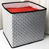 Коробка-куб для хранения вещей Homsu Eco White